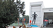 The statue which symbolises Piestany.