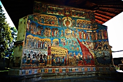 Voronet Monastery.