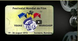 Film of Young UNICA - opening frame.