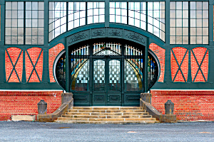 Doorway at Zeche Zollern.