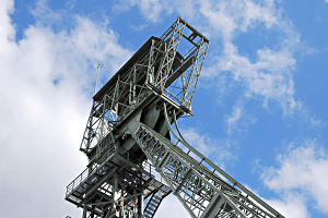 Winding gear at Zeche Zollern.