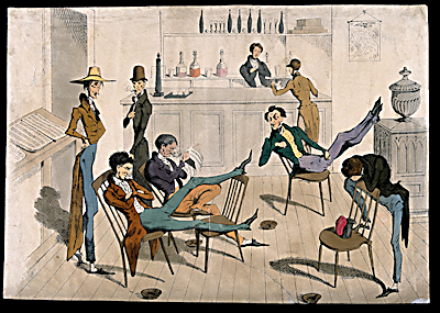 An old-fashioned gentlemens club'.