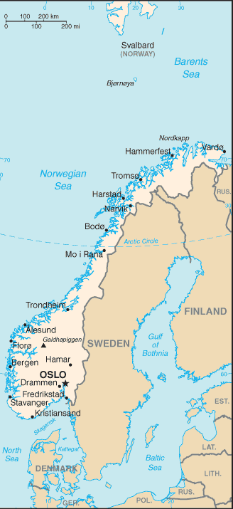 Map of Luxemburg.